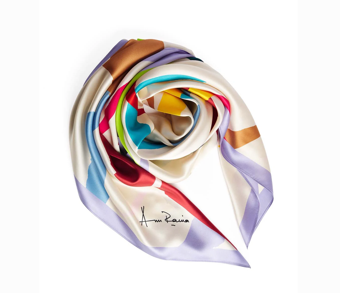 Ripped Paper Scarf by Anu Raina